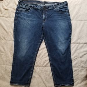 Silver Jeans Sam Capris. Womens size W24/L22